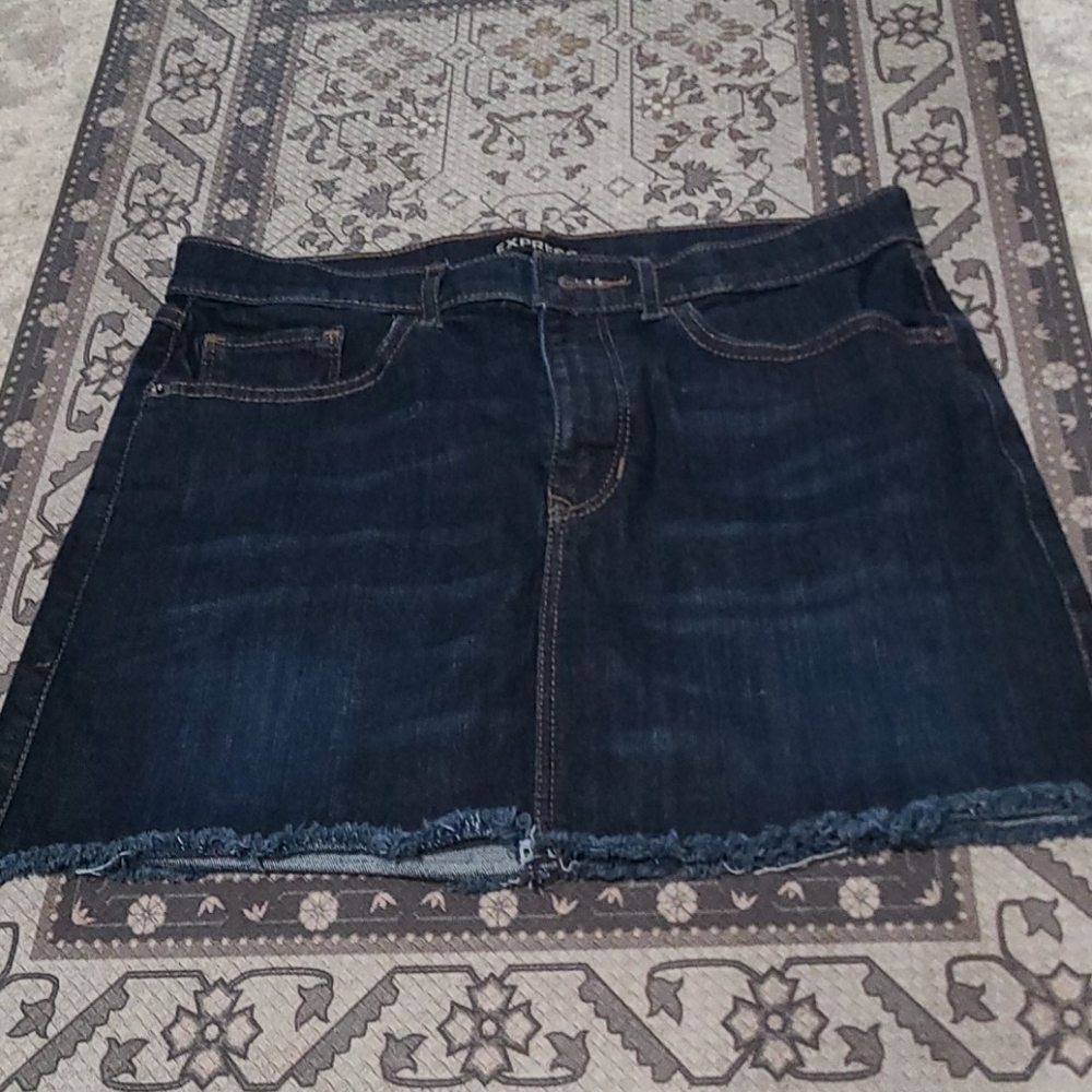 EXPRESS DARK Denim skirt